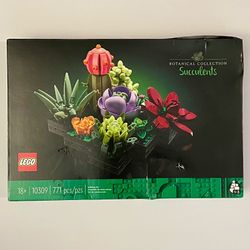 LEGO Succulents 10309 Botanical Collection Complete Set 771 Pieces Boxed
