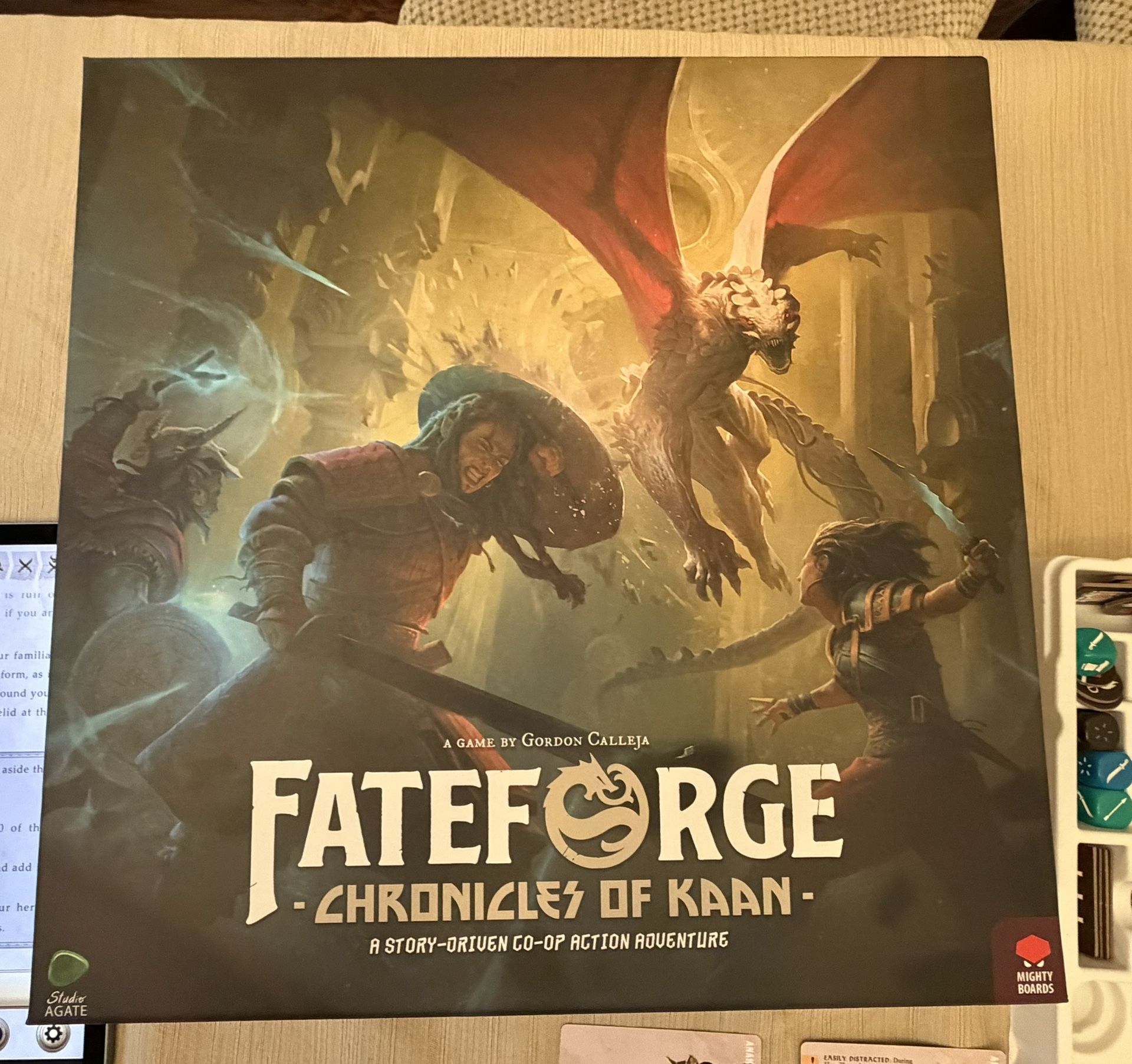 Chronicles Of kaan Board Game With Expansion