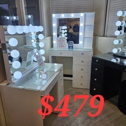 VANITY AND MIRROR SET SPECIAL FINANCING NOW AVAILABLE IS VERY EASY TO QUALIFY NO CREDIT CHECK