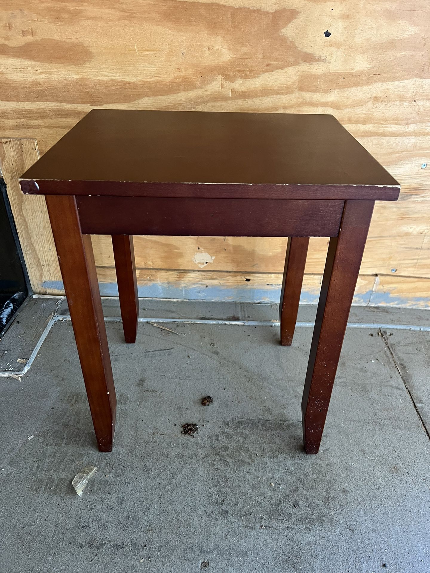 Small Wood Night Stand Or End Table