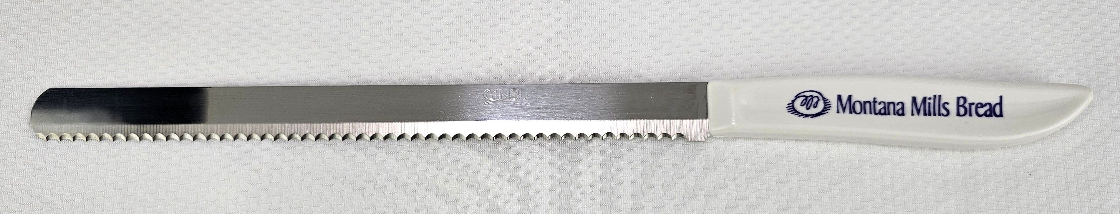 Vintage Ginsu Serrated Knife Montana Mills Bread