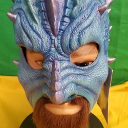 Official AAA Lucha Libre Drago Latex Halloween Pro Wrestling Mask New Luchador