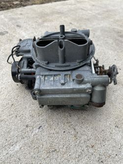 Holley 4  Barrel Carburetor