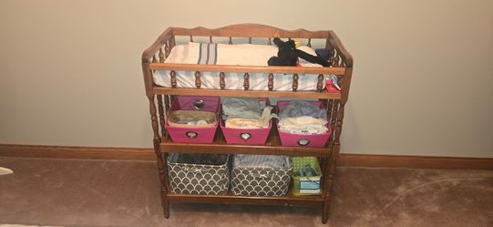 Babys changing table  used