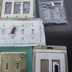 Various Electrical Outlets, Covers, Switches, Connectors, Etc.