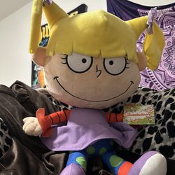 Large Rugrats Angelica Pickles Plush