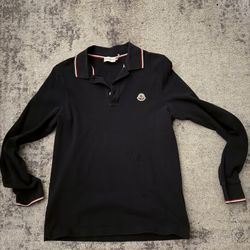 Moncler Long Sleeve Polo 