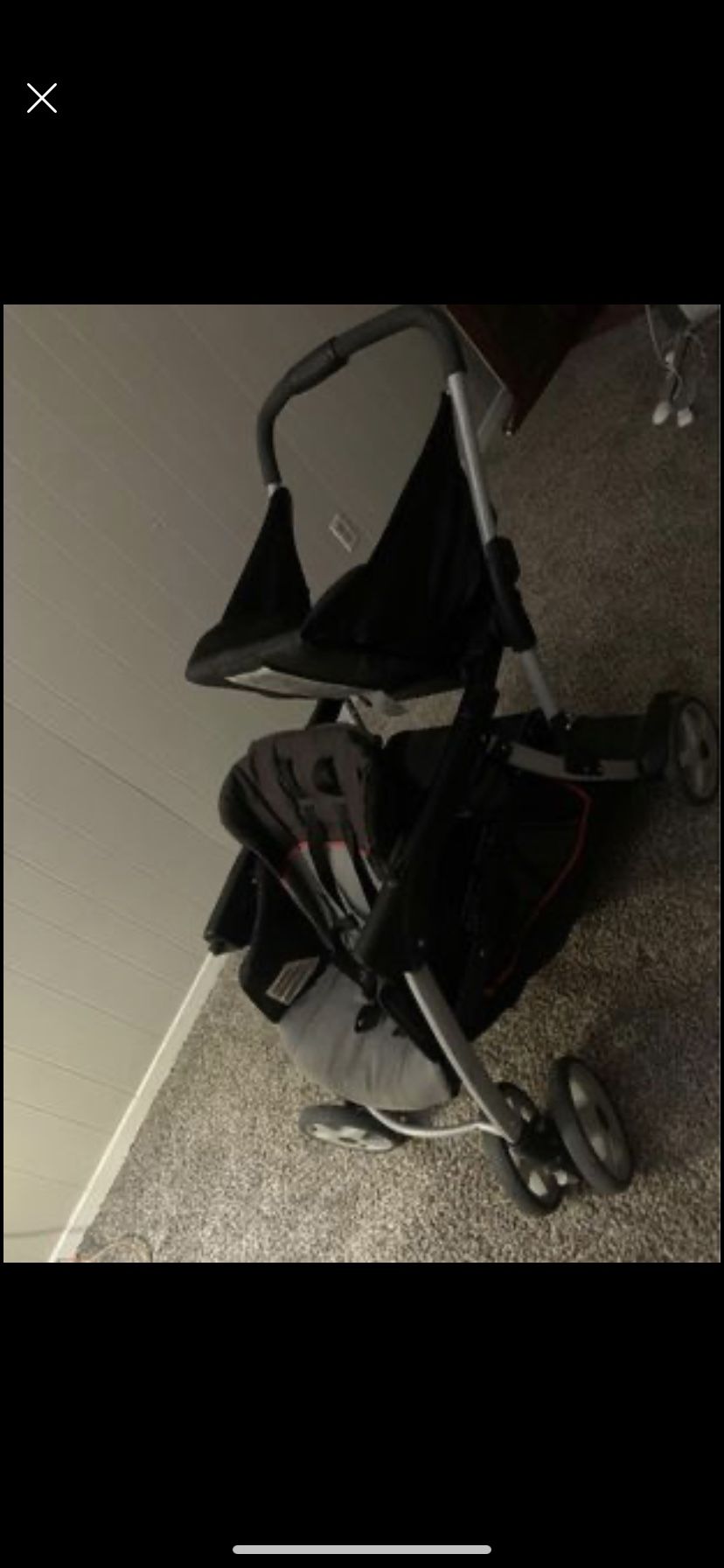 Adjustable Two-Seated Stroller