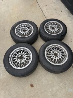 BMW E30 OEM BBS 4x100 14.00”