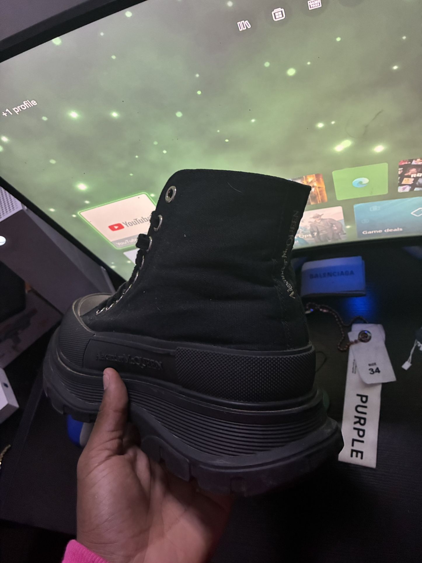 alexander mcqueens, size 11