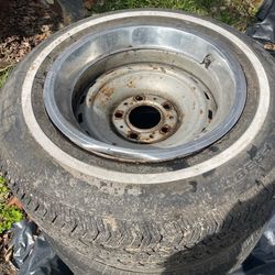 I have a set of four if . For Chevy 5 Lugs