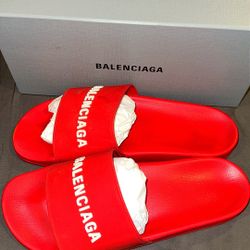 Balenciaga Pool side Slippers 