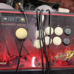 Street Fighter Game Console 