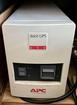 APC Back-UPS 650 Uninterruptible Power Supply