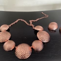 Circles necklace set
