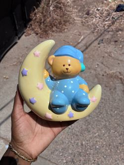 Ceramic Teddy Bear piggy bank