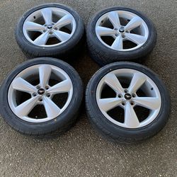 18” Mustang Wheels & Brand New Tires 5x114.3 & 5x4.5