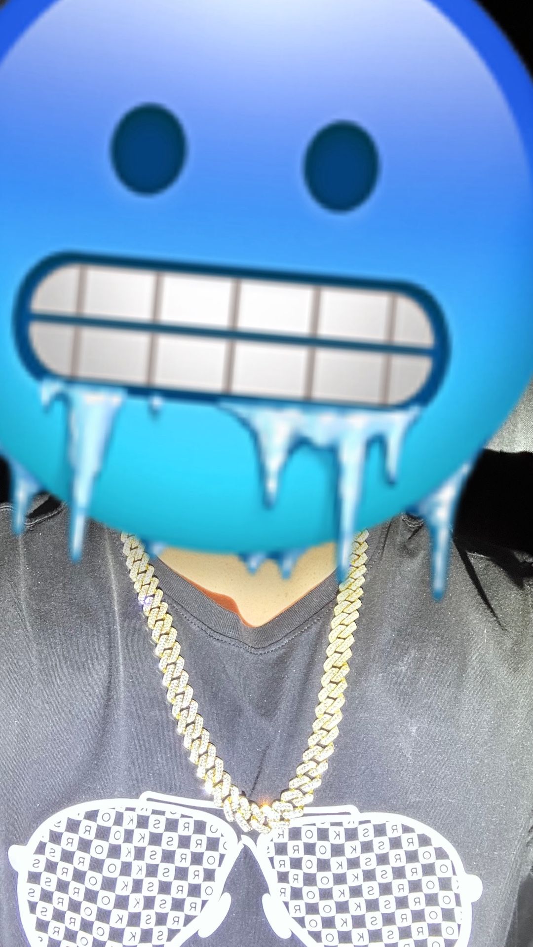 Gold Iced Out Chain