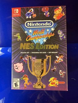 Nintendo World Champion NES Edition Switch Deluxe