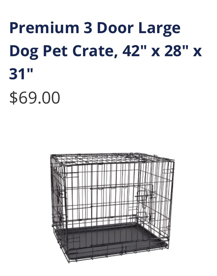 Large dog create damaged but works