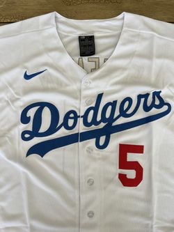 Men's Los Angeles Dodgers Freddie Freeman Nike White Authentic