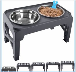 Adjustable Elevated Per Bowl