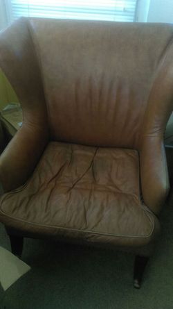 Leather chair
