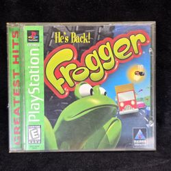 Frogger PS1 PlayStation 1 Complete CIB Greatest Hits