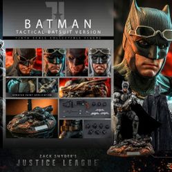 Hot Toys TMS085 Batman Tactical Batsuit Justice League 1/6 Figure