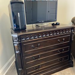 Steinhafels Office Chest/ File Cabinet/ Desk With 2 Drawers 