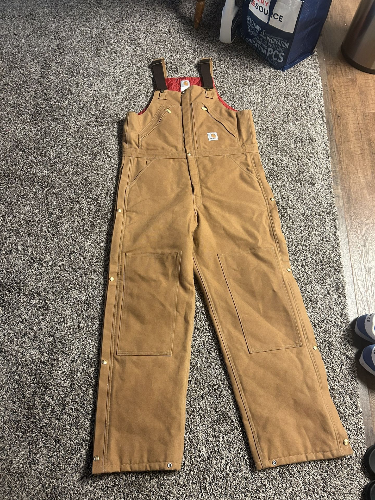 Carhartt Insulated Double Knee Overalls