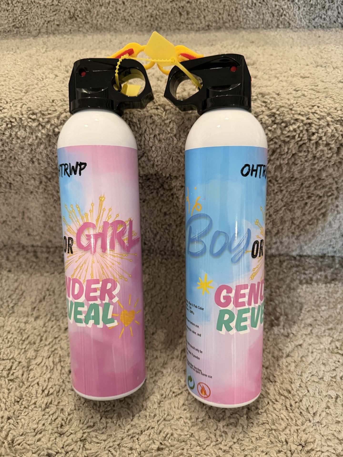 Brand New Brand new 2 pcs blue blaster only for baby boy with pink smoke