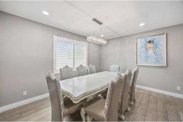 Dining set and 8 chairs