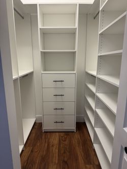 CLOSET ORGANIZER WHITE