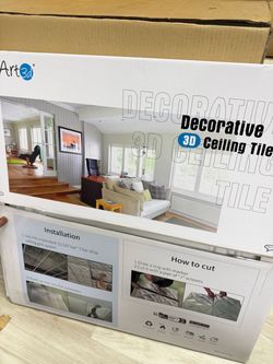 Decorative ceiling tile