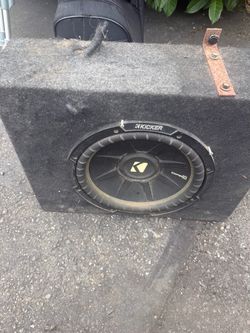 12” kicker subwoofer