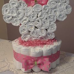 Diaper cake - Minnie Mouse