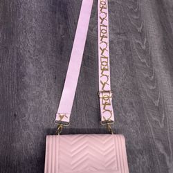 pink crossbody purse 