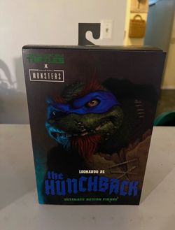 NECA TMNT Leonardo x Monsters The Hunchback Action Figure