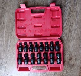 Swivel 15 pcs socket set new
