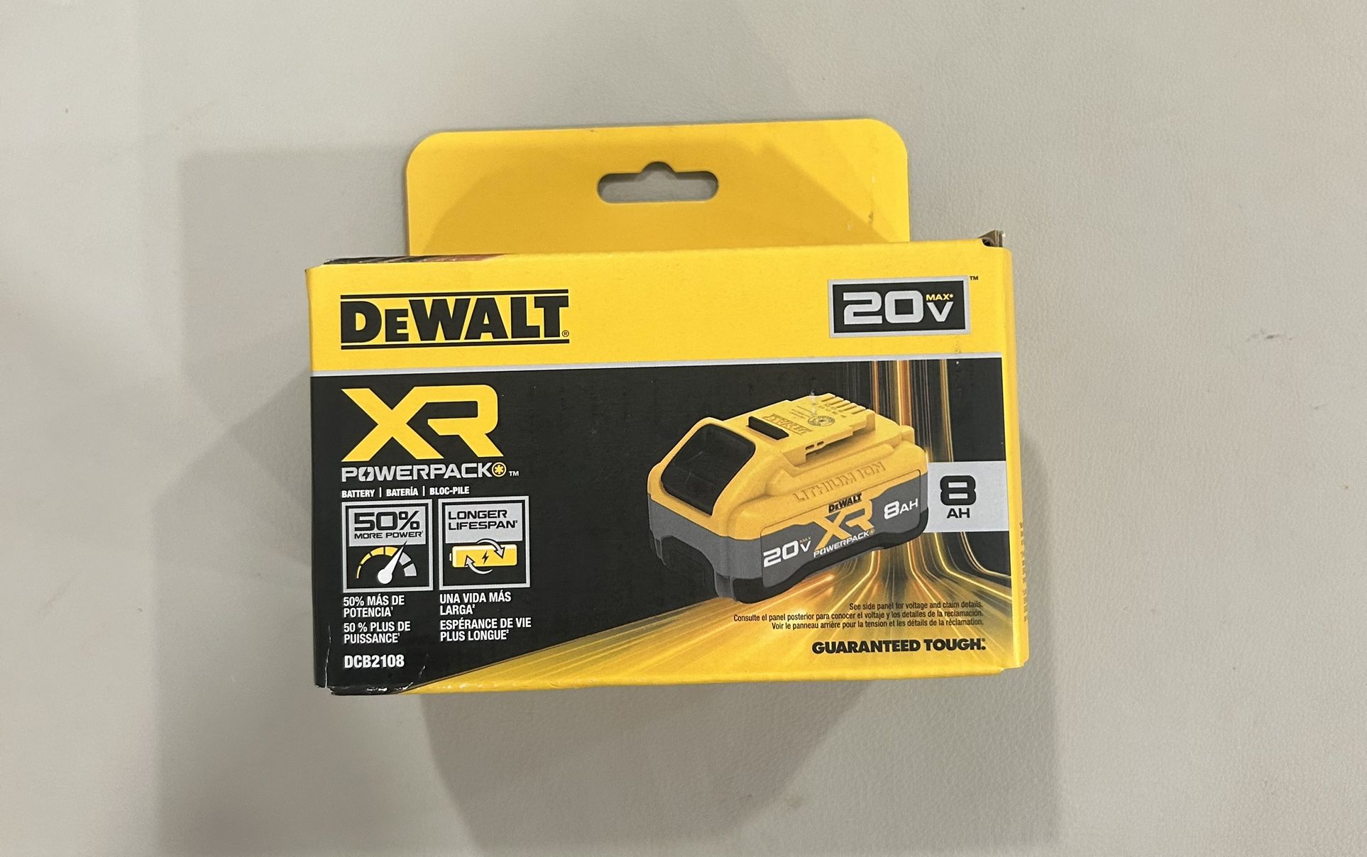 Dewalt 20v 8ah XR battery