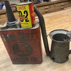 Vintage Oil Cans 