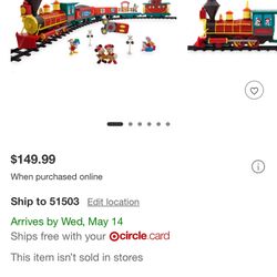 Mickey Holiday Train