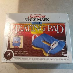 New Heating Pad / Sinus Mask Pd $39

