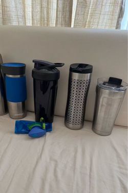 Bundle Drinkware Stainless Steel Bottles Travel Mug - set of 5