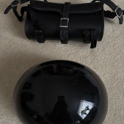 Motorcycle Helmet And Carrying Case