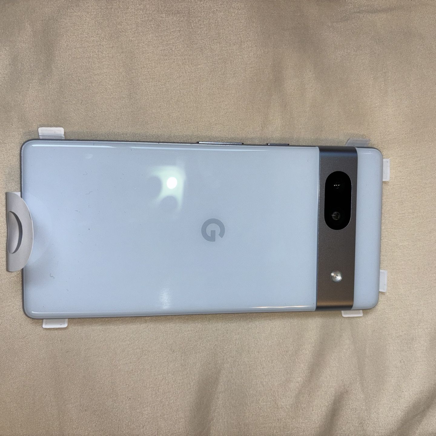 New Google Pixel 7a (with like new protective case and charging cord included)