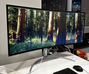 Monitor LG 40WP95C-W 40” UltraWide Curved