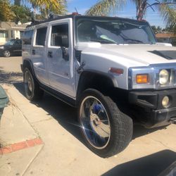03Hummer4x4 Engine Good  Transmission  No  Good 