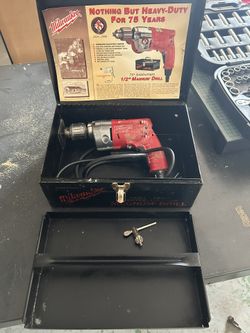 Milwaukee Magnum 1/2” Drill 75th Anniversary Collectors Edition